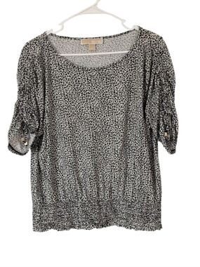 MICHAEL Michael Kors Leopard Print Blouse XL